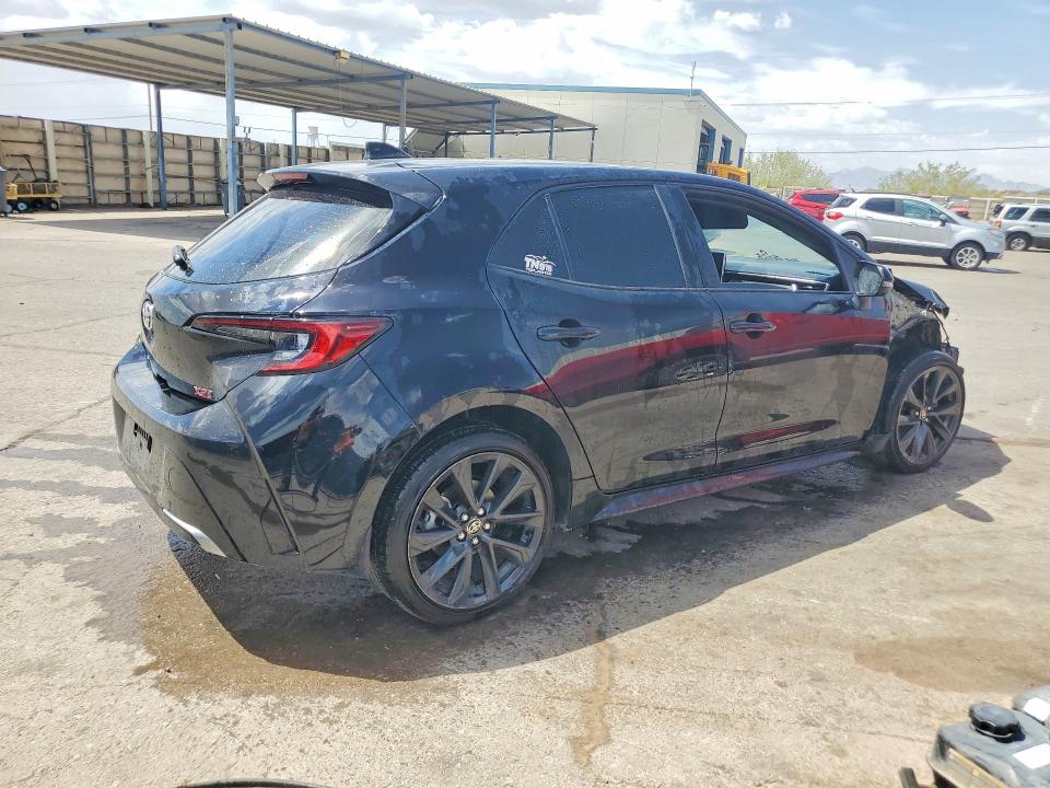2026 Toyota Corolla VIN JTNC4MBE1T3258401 COPART salvage auction — FRONT END, TX - CERTIFICATE OF TITLE, sold $10,100 on 2026-07-21 (photo 3)