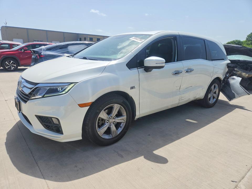 2018 Honda Odyssey VIN 5FNRL6H77JB022504 — COPART salvage auction photo