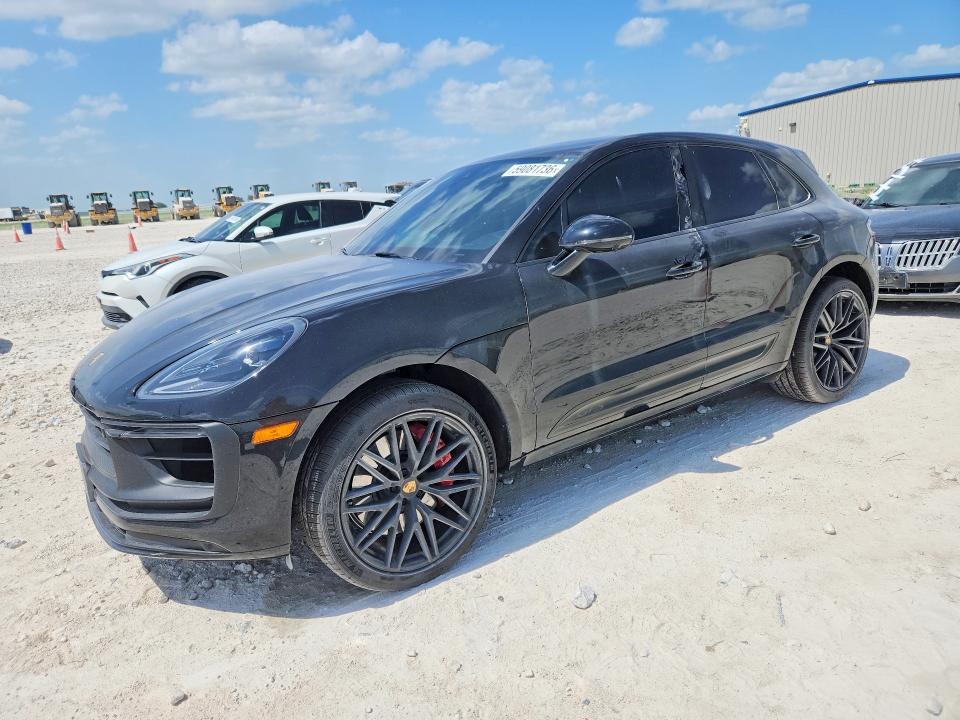 2022 Porsche Macan VIN WP1AF2A5XNLB31451 COPART salvage auction — SIDE, Tx - Salvage Vehicle Title, sold $35,000 on 2026-08-06 (photo 1)