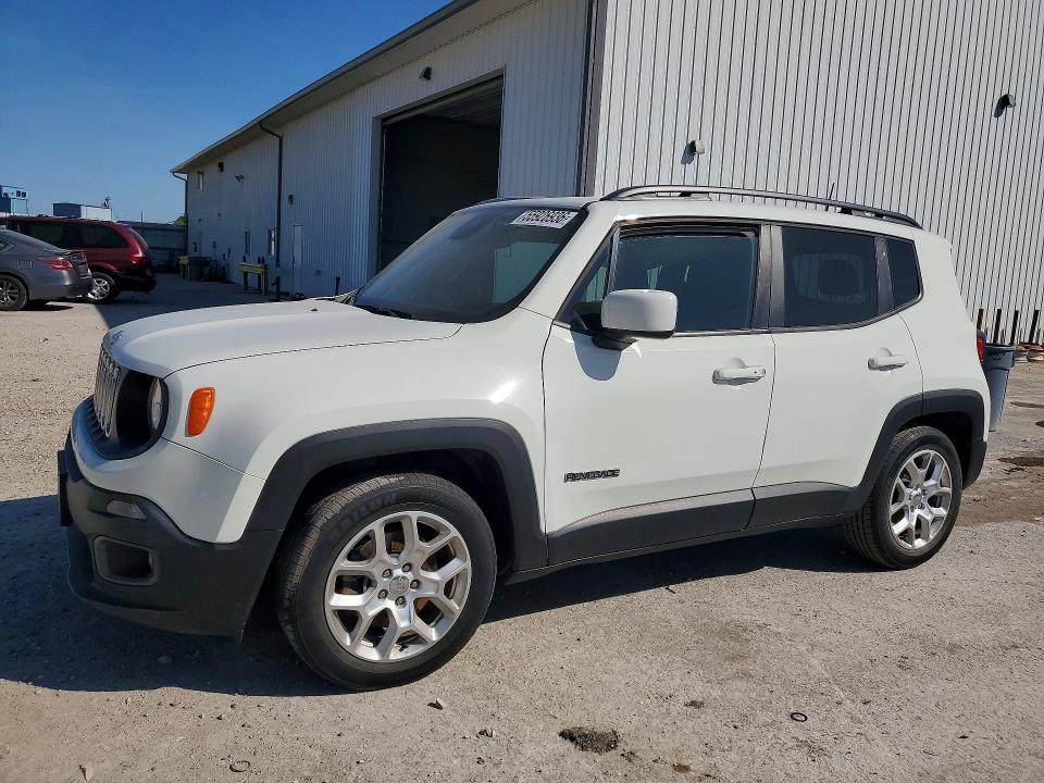 2018 Jeep Renegade VIN ZACCJABB7JPG80490 COPART salvage auction — SIDE, Ia - Cert Of Title-Salvage Title, sold $2,600 on 2026-07-10 (photo 1)