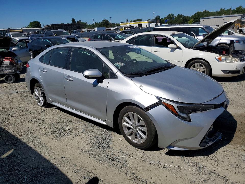 2024 Toyota Corolla VIN JTDBCMFE4R3050115 COPART salvage auction — FRONT END, CA - SALVAGE CERTIFICATE, sold $4,350 on 2026-07-21 (photo 4)