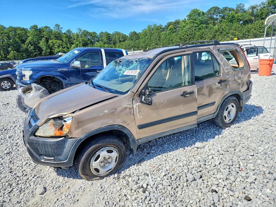 2004 Honda Cr-v VIN SHSRD68494U201031 COPART salvage auction — ROLLOVER, GA - BILL OF SALE - PARTS ONLY, sold $250 on 2026-07-23 (photo 1)