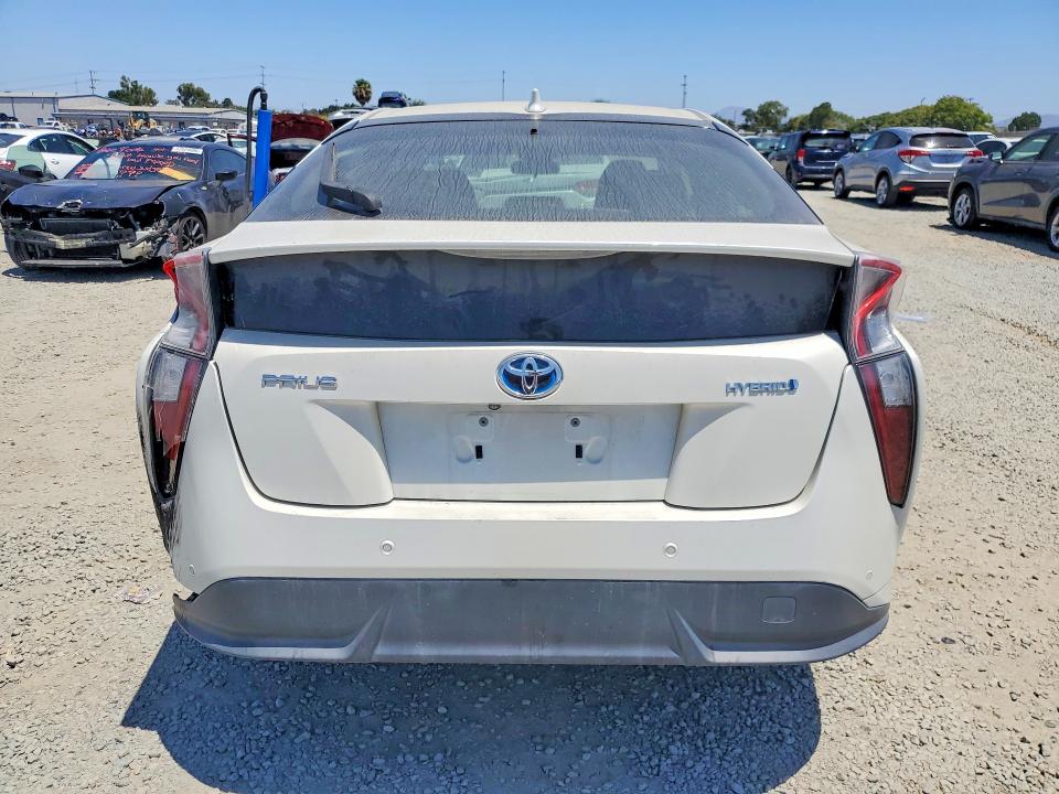 2018 Toyota Prius VIN JTDKARFUXJ3551007 COPART salvage auction — SIDE, Ca - Salvage Certificate, sold $6,600 on 2026-07-28 (photo 6)