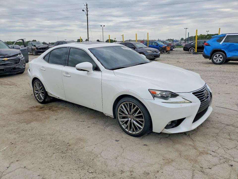 2015 Lexus Is VIN JTHBF1D29F5045974 COPART salvage auction — REAR END, IN - CERT OF TITLE-SALVAGE TITLE, sold $3,550 on 2026-07-31 (photo 4)