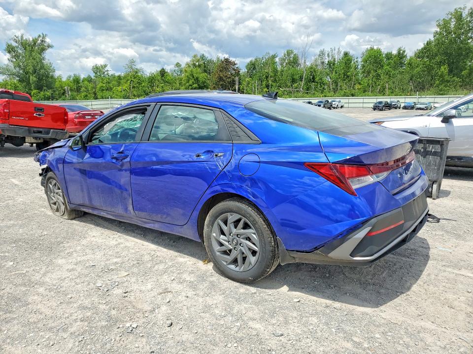 2024 Hyundai Elantra VIN KMHLM4DG4RU729894 COPART salvage auction — FRONT END, Ny - Mv-907A Salvage Certificate, sold $2,050 on 2026-07-06 (photo 2)