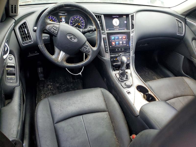 2015 Infiniti Q50 VIN JN1BV7ARXFM392702 COPART salvage auction — WATER/FLOOD, OH - CERT OF TITLE-FLOOD VEHICLE, sold $1,350 on 2026-07-21 (photo 8)