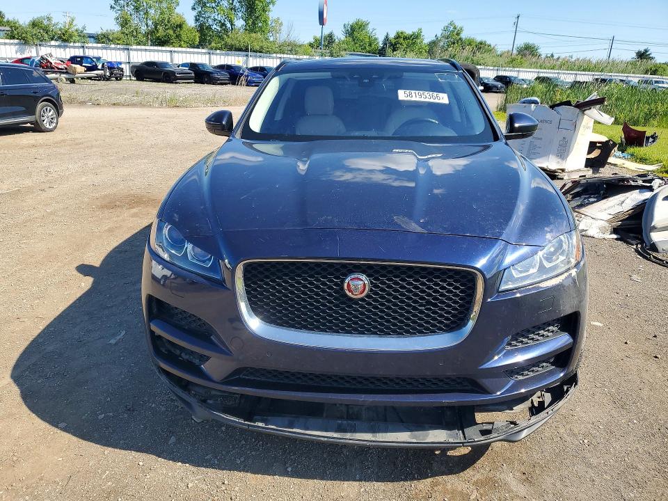2017 Jaguar F-pace VIN SADCJ2BV1HA494121 COPART salvage auction — MECHANICAL, Oh - Certificate Of Title, sold $4,450 on 2026-09-08 (photo 5)