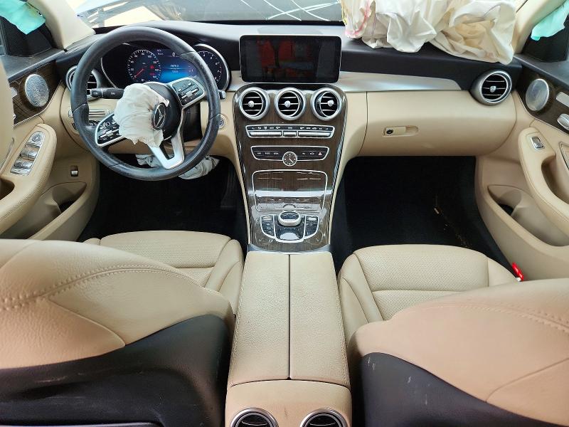 2021 Mercedes-benz C-klasse VIN W1KWF8DB2MR618852 COPART salvage auction — FRONT END, Tx - Salvage Vehicle Title, sold $2,450 on 2026-07-15 (photo 8)