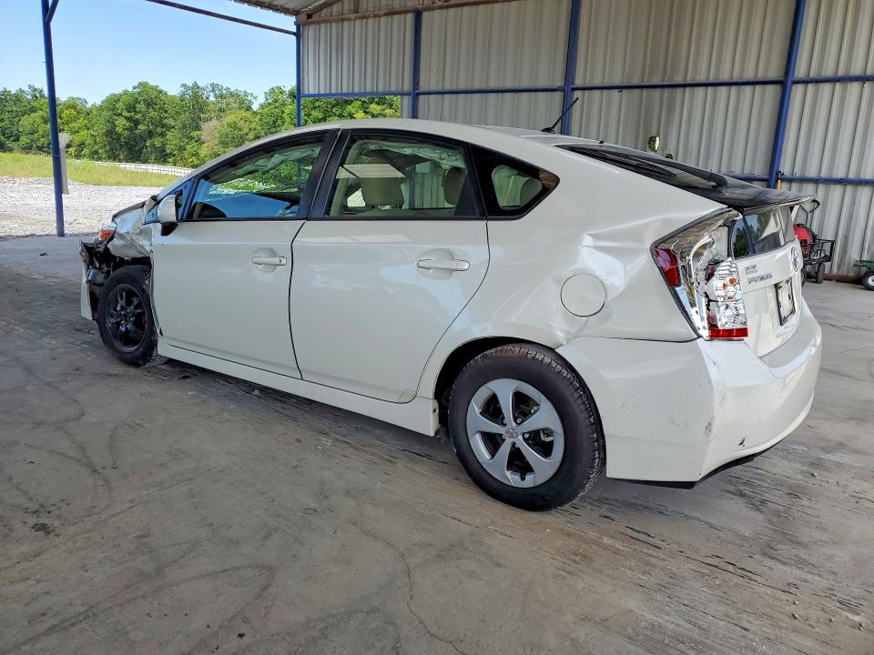 2015 Toyota Prius VIN JTDKN3DU8F0464087 COPART salvage auction — ROLLOVER, Ga - Cert Of Title-Salvage, sold $1,600 on 2026-07-23 (photo 2)