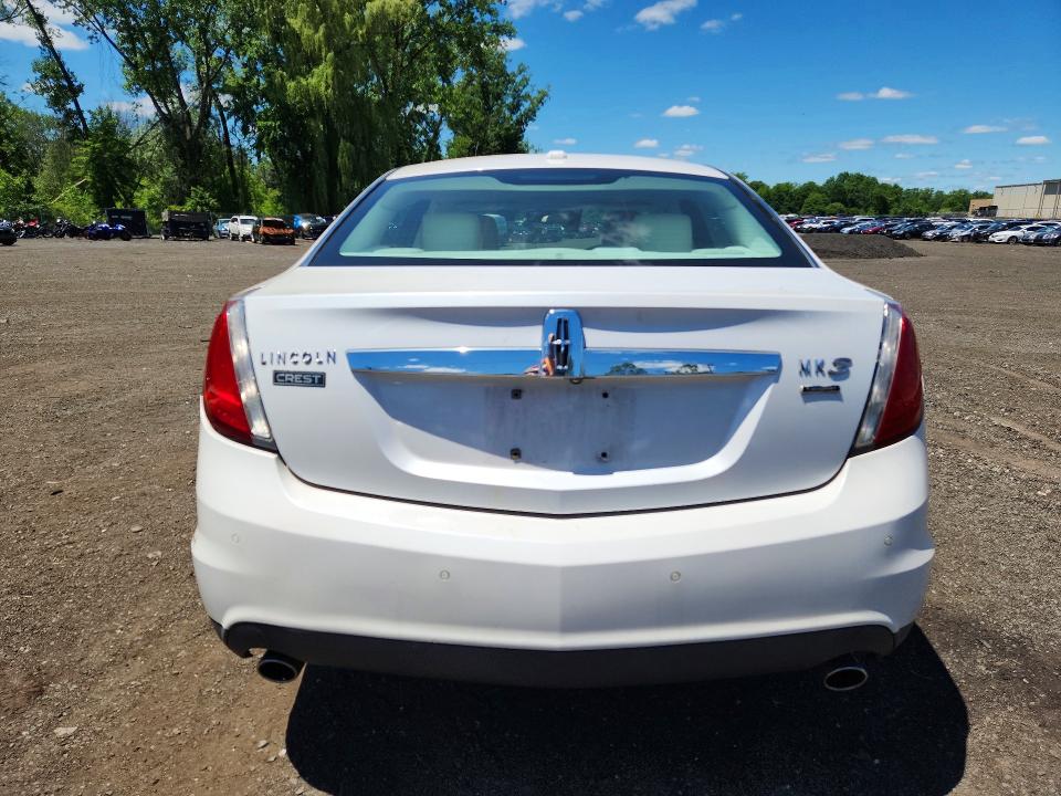 2011 Lincoln Mks VIN 1LNHL9FT8BG606684 COPART salvage auction — REAR END, CT - CERT OF TITLE-SALVAGE, sold $475 on 2026-10-02 (photo 6)