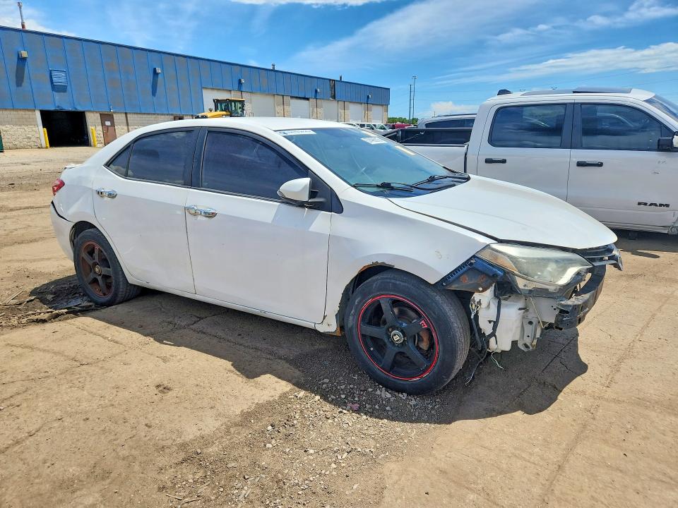 2016 Toyota Corolla VIN 2T1BURHE8GC712788 COPART salvage auction — FRONT END, Mi - Dealer Only Clean Title (P), sold $2,100 on 2026-07-02 (photo 4)