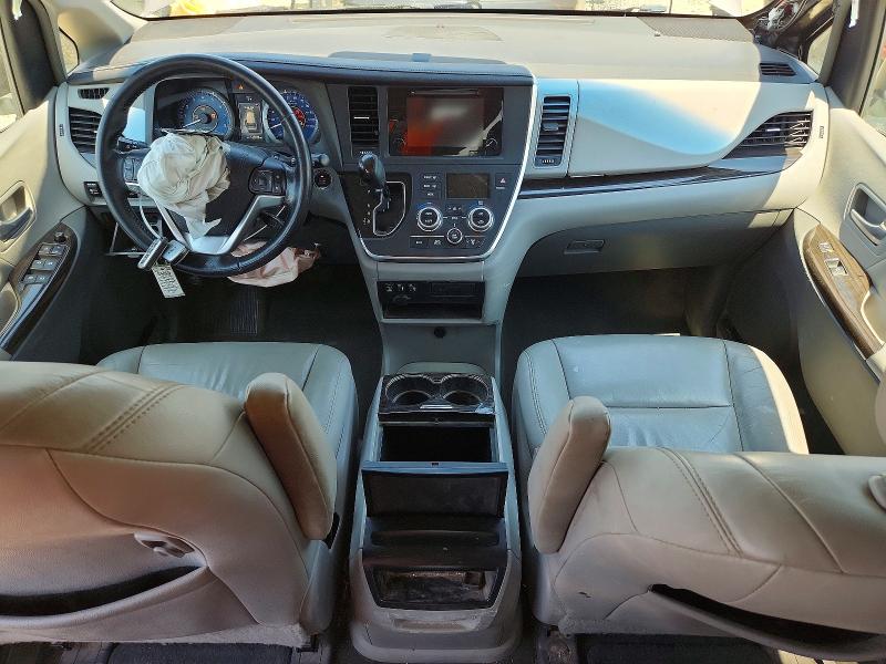 2015 Toyota Sienna VIN 5TDYK3DC0FS608951 COPART salvage auction — FRONT END, Ca - Salvage Certificate, sold $1,950 on 2026-07-07 (photo 8)