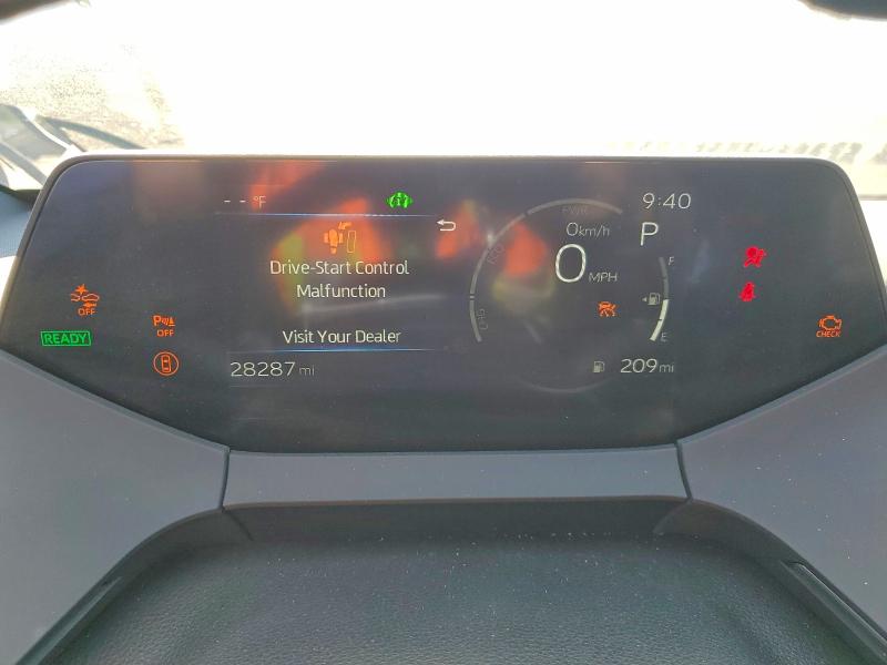 2024 Toyota Prius VIN JTDACAAU6R3043384 COPART salvage auction — FRONT END, CA - SALVAGE CERTIFICATE, sold $5,200 on 2026-07-10 (photo 9)