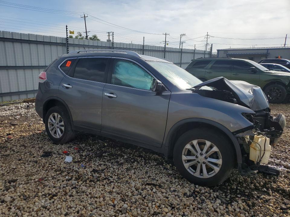 2015 Nissan VIN KNMAT2MV9FP546762 COPART salvage auction — FRONT END, Wv - Salvage Certificate, sold $225 on 2026-07-10 (photo 4)
