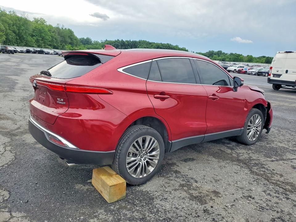 2022 Toyota Venza VIN JTEAAAAH2NJ093225 COPART salvage auction — FRONT END, Pa - Certificate Of Salvage, sold $3,500 on 2026-07-28 (photo 3)