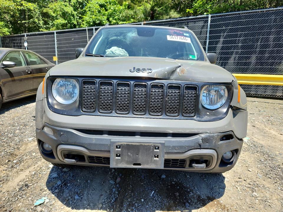 2020 Jeep VIN ZACNJBAB0LPL58158 COPART salvage auction — FRONT END, Md - Cert Of Salvage > 75% Damage, sold $2,050 on 2026-07-24 (photo 5)