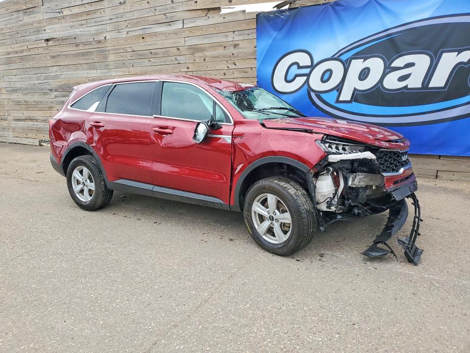 2022 Kia Sorento VIN 5XYRG4LCXNG106246 COPART salvage auction — FRONT END, MN - CERTIFICATE OF TITLE, sold $1,300 on 2026-07-16 (photo 4)