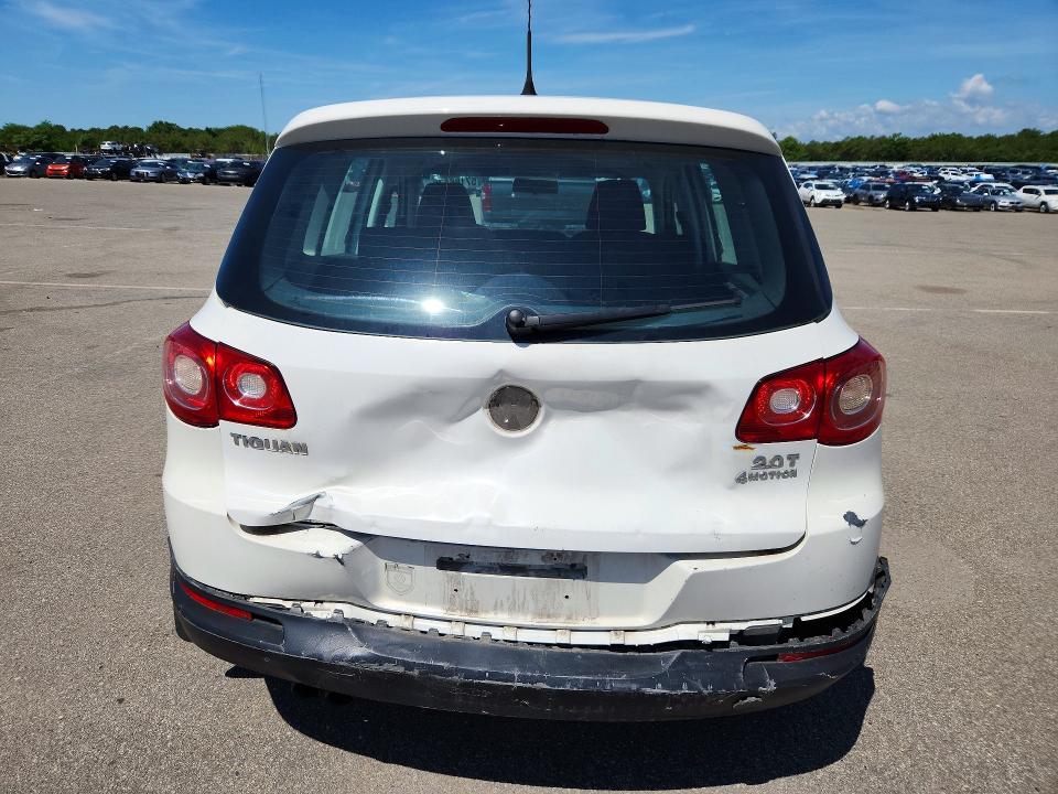 2011 Volkswagen Tiguan VIN WVGBV7AX2BW524096 COPART salvage auction — FRONT END, Ny - Mv-907A Salvage Certificate, sold $500 on 2026-07-15 (photo 6)