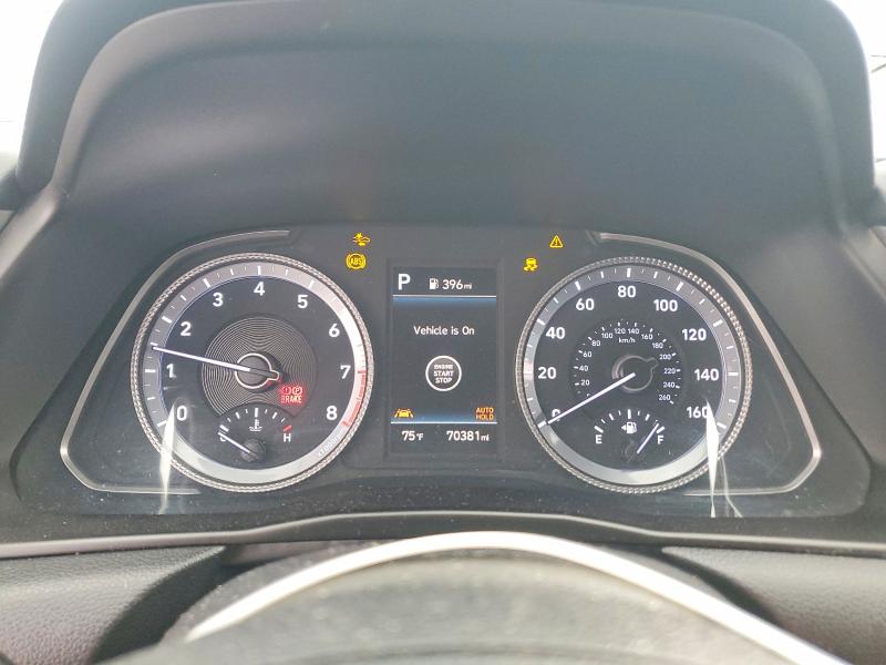2020 Hyundai Sonata VIN 5NPEL4JA7LH051112 COPART salvage auction — REAR END, TN - SALVAGE CERTIFICATE, sold $3,850 on 2026-07-27 (photo 9)