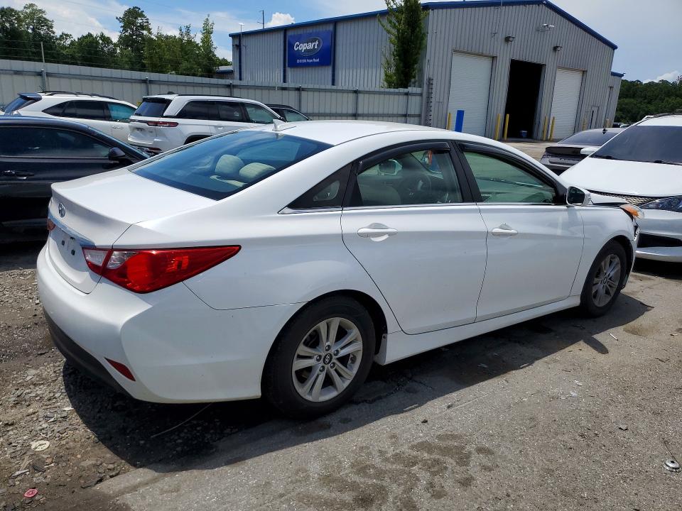 2014 Hyundai VIN 5NPEB4ACXEH916145 COPART salvage auction — FRONT END, Ga - Cert Of Title-Salvage, sold $625 on 2026-07-09 (photo 3)