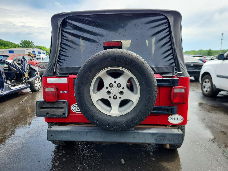 2006 Jeep Wrangler / VIN 1J4FA29136P754468 COPART salvage auction — MINOR DENT/SCRATCHES, Nj - Certificate Of Title, sold $450 on 2026-07-09 (photo 6)