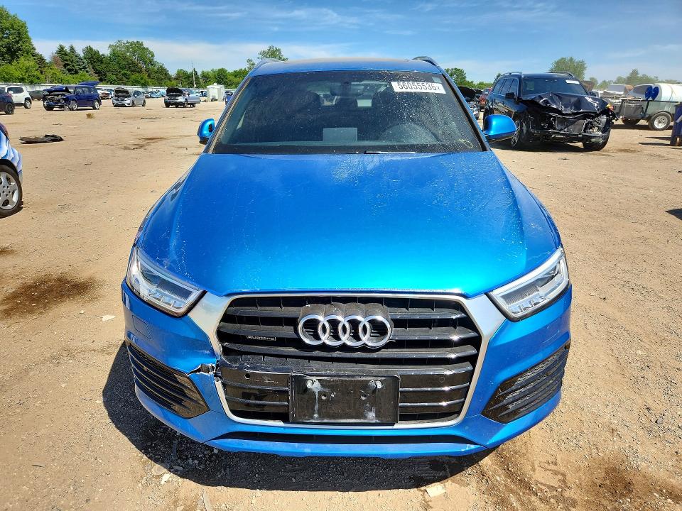 2016 Audi Q3 VIN WA1GFCFS4GR010585 COPART salvage auction — REAR END, Il - Salvage Certificate, sold $2,400 on 2026-07-23 (photo 5)