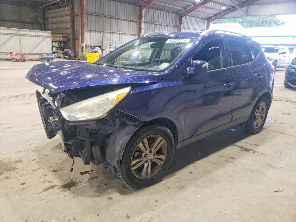 2012 Hyundai Tucson VIN KM8JU3AC9CU422621 COPART salvage auction — FRONT END, LA - CERT OF TITLE-SALVAGE, sold $500 on 2026-07-24 (photo 1)