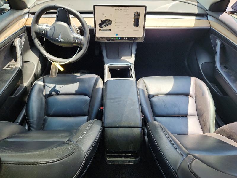 2022 Tesla Model 3 VIN 5YJ3E1EA2NF187126 COPART salvage auction — MECHANICAL, Ca - Salvage Certificate, sold $3,900 on 2026-07-31 (photo 8)