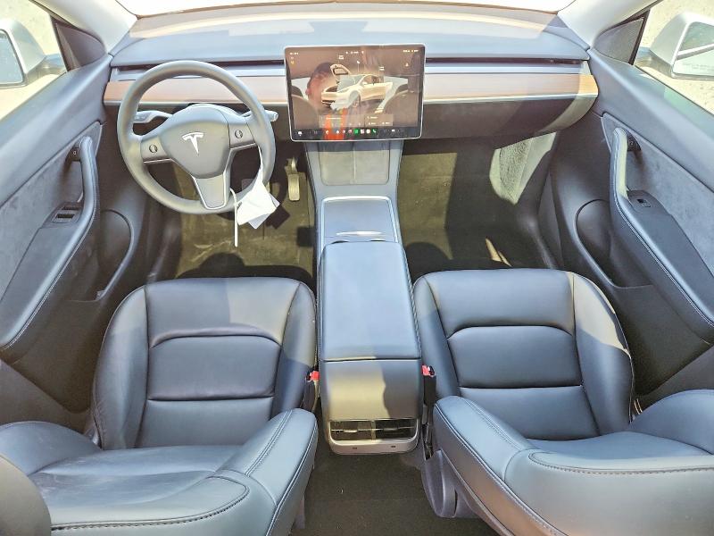 2022 Tesla Model y VIN 7SAYGDEE3NF438856 COPART salvage auction — REAR END, Co - Public - Salvage Title, sold $16,200 on 2026-07-09 (photo 8)