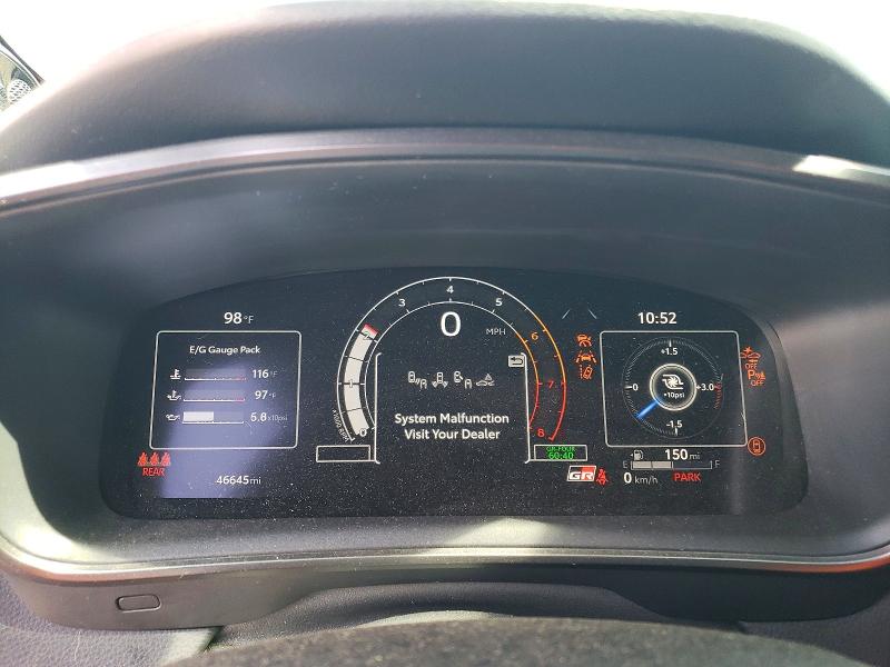2024 Toyota Corolla VIN JTNABAAE2RA012751 COPART salvage auction — FRONT END, Ct - Cert Of Title-Salvage, sold $9,300 on 2026-07-24 (photo 9)