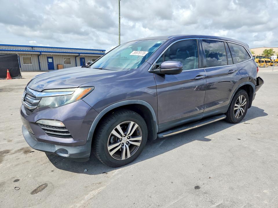 2018 Honda Pilot VIN 5FNYF5H55JB030466 COPART salvage auction — REAR END, Fl - Cert Of Title Slvg Rebuildable, sold $4,150 on 2026-07-03 (photo 1)
