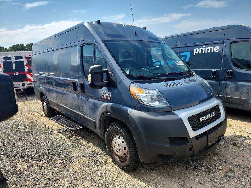 2021 Ram Promaster 3500 VIN 3C6MRVJG8ME544993 COPART salvage auction — MECHANICAL, NY - CERTIFICATE OF TITLE, sold $8,000 on 2026-07-18 (photo 4)