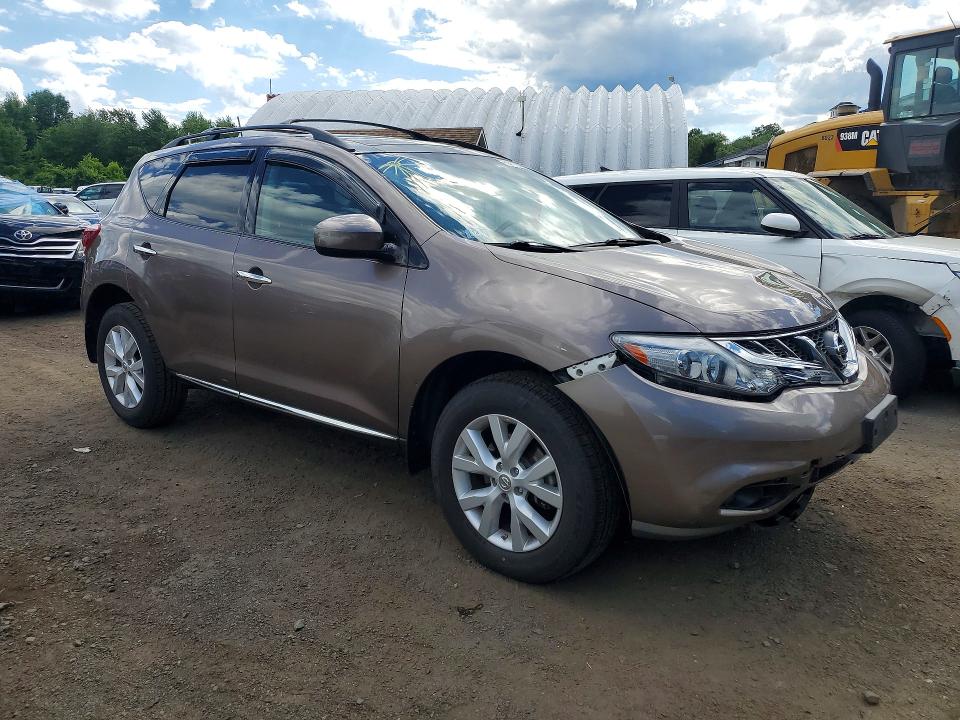 2011 Nissan Murano VIN JN8AZ1MWXBW175035 COPART salvage auction — FRONT END, Ma - Cert Of Title-Salvage, sold $675 on 2026-07-09 (photo 4)