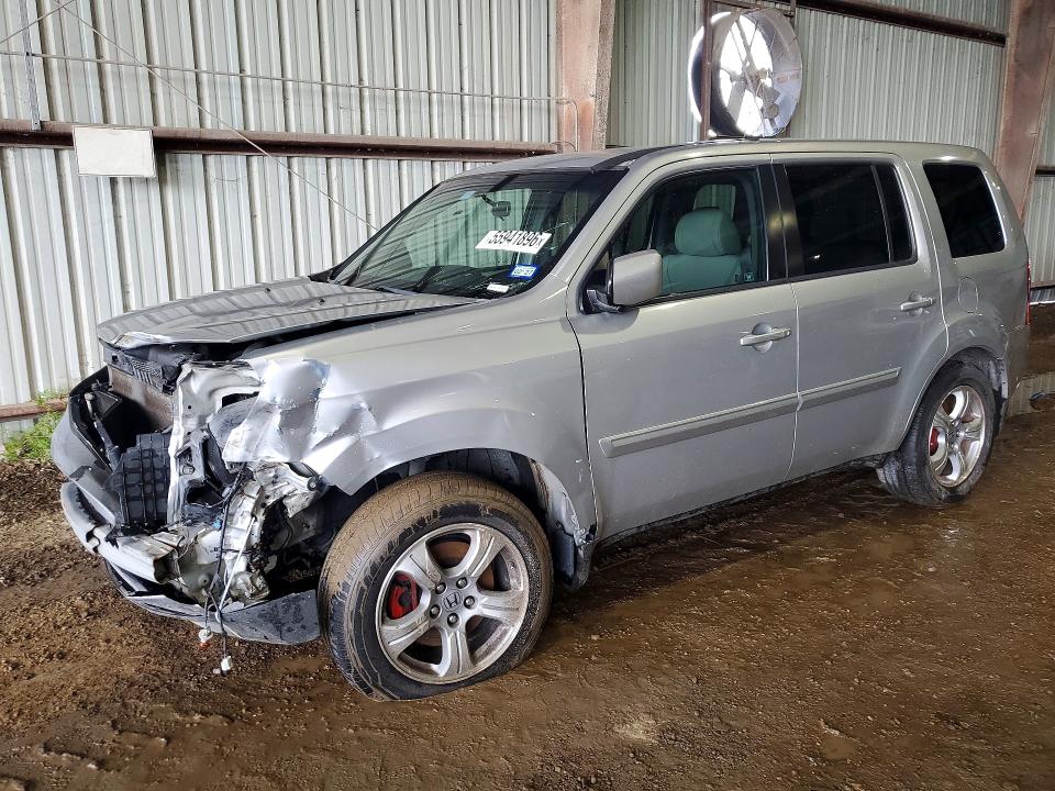 2012 Honda VIN 5FNYF3H45CB025041 COPART salvage auction — FRONT END, Tx - Salvage Vehicle Title, sold $600 on 2026-07-02 (photo 1)