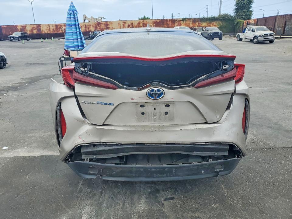 2019 Toyota Prius VIN JTDKARFP8K3108494 COPART salvage auction — FRONT END, Ca - Salvage Certificate, sold $2,850 on 2026-07-29 (photo 6)