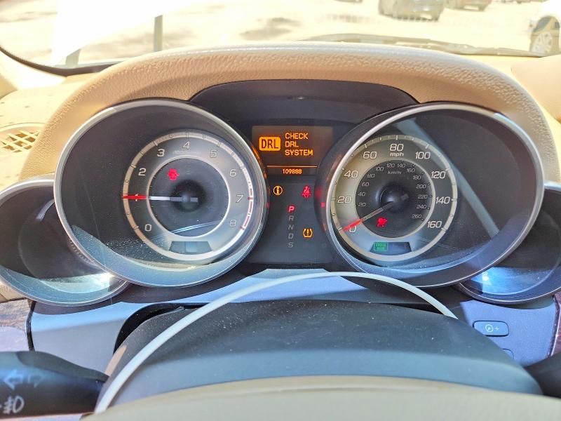 2010 Acura Mdx VIN 2HNYD2H69AH530759 COPART salvage auction — FRONT END, Ca - Salvage Certificate, sold $975 on 2026-07-28 (photo 9)