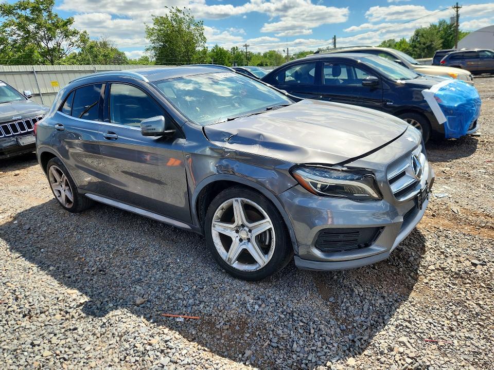 2015 Mercedes-benz Gla-klasse VIN WDCTG4GB2FJ060446 COPART salvage auction — FRONT END, MO - CERT OF TITLE-REPOSSESSED, sold $4,100 on 2026-07-07 (photo 4)