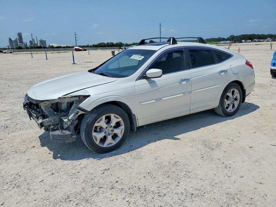 2012 Honda Crosstour VIN 5J6TF1H52CL000662 COPART salvage auction — FRONT END, TX - SALVAGE VEHICLE TITLE (P), sold $875 on 2026-07-09 (photo 1)