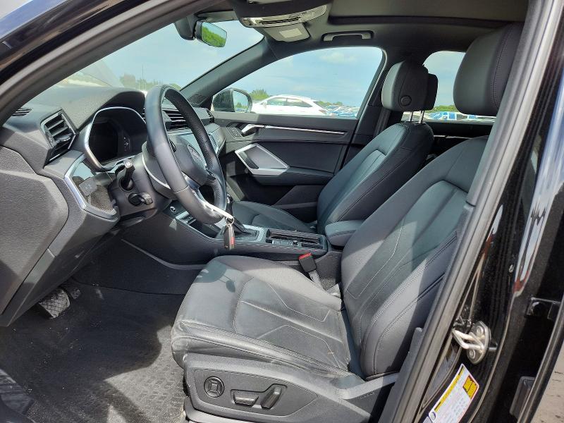 2022 Audi Q3 VIN WA1BUCF33N1102906 COPART salvage auction — FRONT END, Fl - Cert Of Title Slvg Rebuildable, sold $11,700 on 2026-07-14 (photo 7)