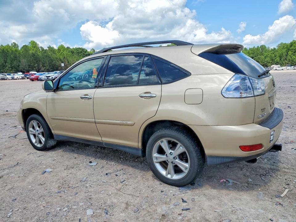 2008 Lexus Rx 400h VIN JTJHW31U282044311 COPART salvage auction — FRONT END, VA - CERT OF TITLE - SALVAGE, sold $925 on 2026-07-20 (photo 2)