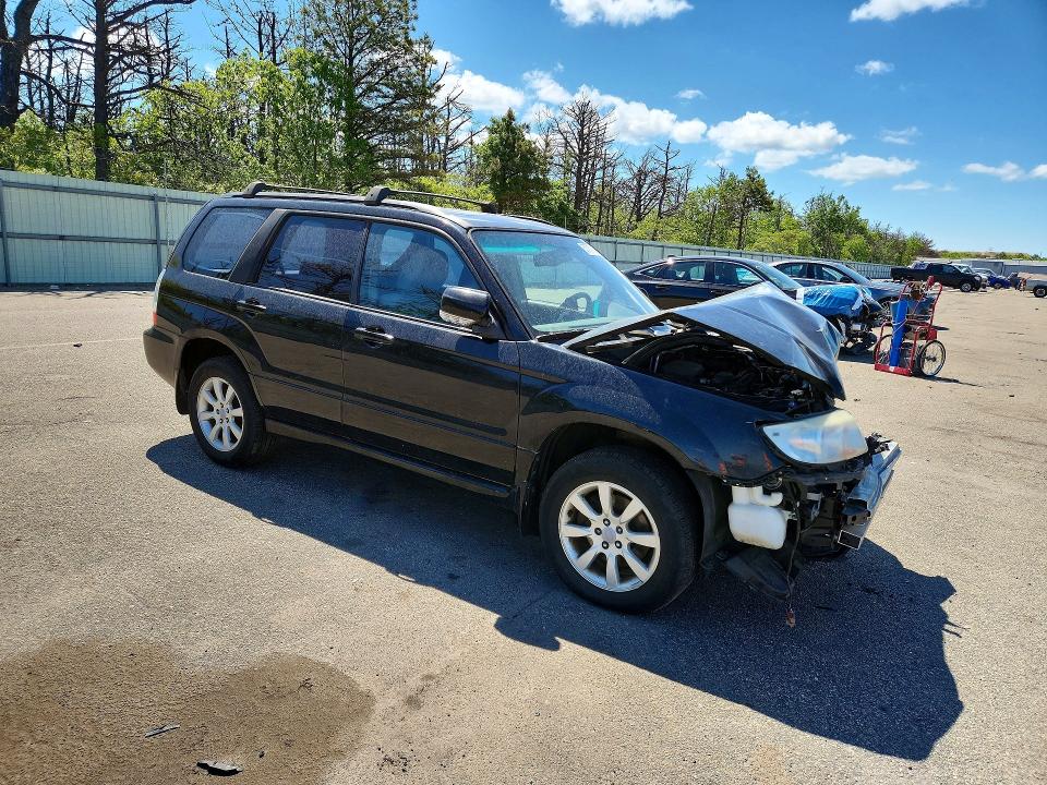 2007 Subaru Forester VIN JF1SG65677H714505 COPART salvage auction — FRONT END, NY - MV-907A SALVAGE CERTIFICATE, sold $375 on 2026-07-20 (photo 4)