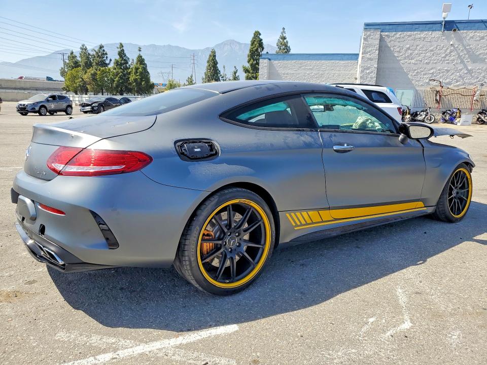 2017 Mercedes-benz C class VIN WDDWJ8HB9HF428675 COPART salvage auction — ALL OVER, CA - SALVAGE CERTIFICATE, sold $8,200 on 2026-07-14 (photo 3)
