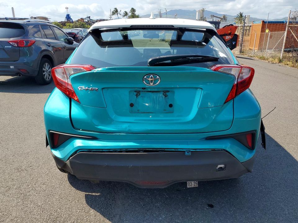 2018 Toyota C-hr VIN NMTKHMBXXJR061758 COPART salvage auction — REAR END, Hi - Certificate Of Salvage, sold $2 on 2026-07-13 (photo 6)