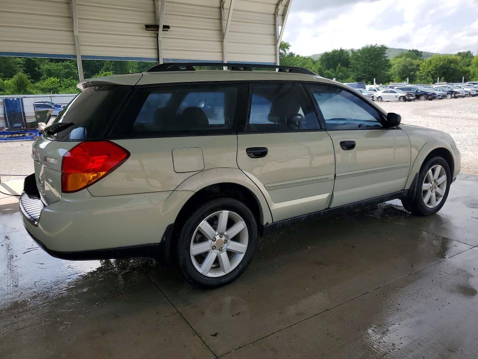 2007 Subaru Outback VIN 4S4BP61C777331607 COPART salvage auction — HAIL, Ar - Certificate Of Title, sold $275 on 2026-07-02 (photo 3)