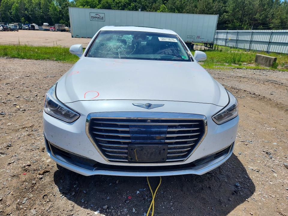 2018 Genesis G90 VIN KMHG54JH9JU043379 COPART salvage auction — ROOF, Va - Cert Of Title - Salvage, sold $1,250 on 2026-07-20 (photo 5)