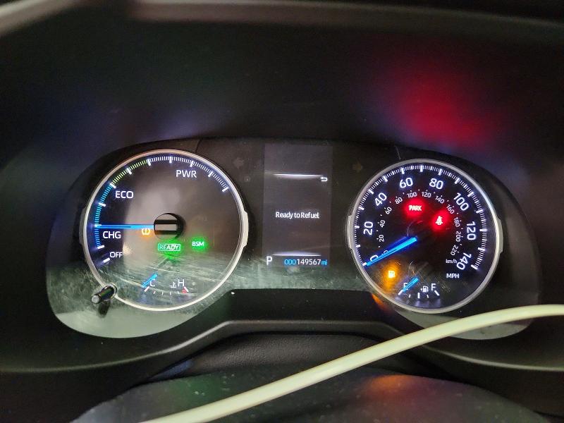 2019 Toyota Rav4 VIN 2T3MWRFV3KW039588 COPART salvage auction — FRONT END, Ma - Certificate Of Title (P), sold $12,300 on 2026-07-30 (photo 9)