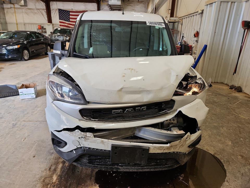 2022 Ram Promaster city VIN ZFBHRFAB8N6X37160 COPART salvage auction — FRONT END, Wi - Cert Of Title-Salvage Vehicle, sold $1,850 on 2026-07-15 (photo 5)