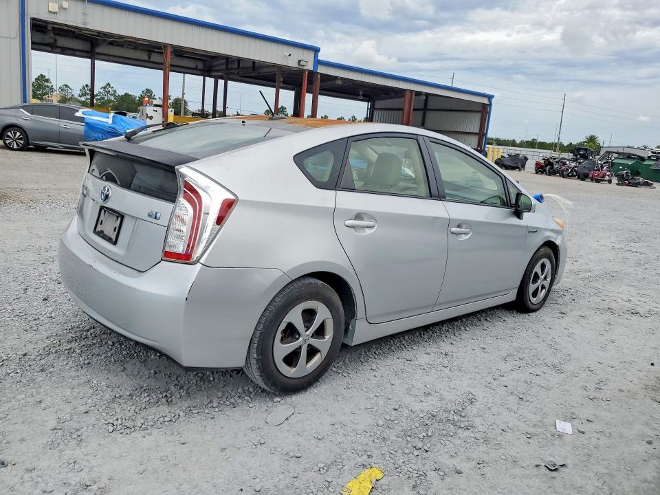 2014 Toyota Prius VIN JTDKN3DU9E1767954 COPART salvage auction — FRONT END, FL - CERTIFICATE OF TITLE, sold $1,750 on 2026-07-14 (photo 3)