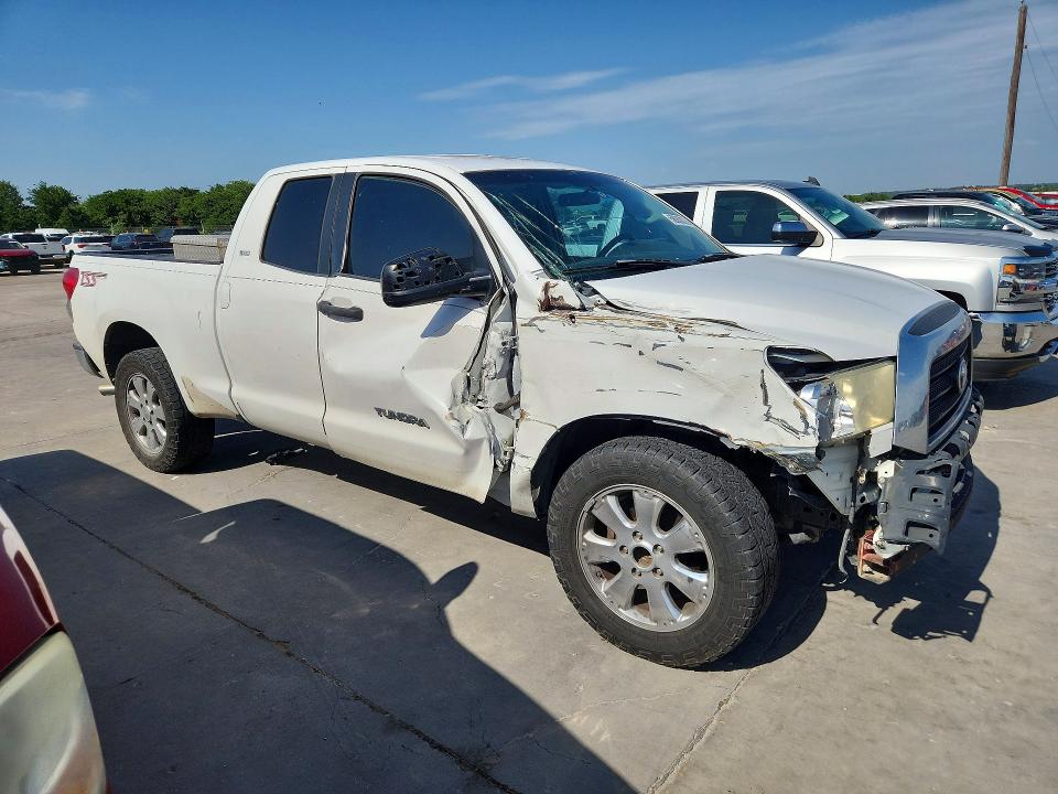 2008 Toyota Tundra VIN 5TFRV54158X035287 COPART salvage auction — SIDE, TX - SALVAGE VEHICLE TITLE, sold $1,350 on 2026-07-20 (photo 4)