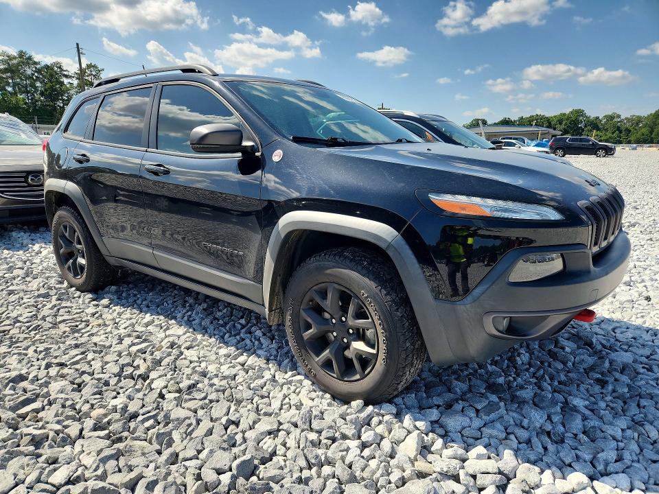 2018 Jeep Cherokee VIN 1C4PJMBX3JD582926 COPART salvage auction — MECHANICAL, Ga - Certificate Of Title, sold $2,850 on 2026-07-16 (photo 4)